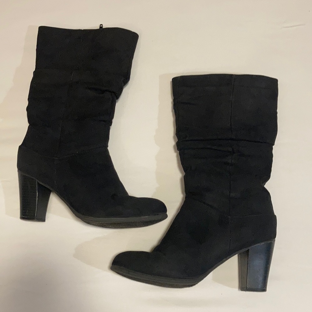 Rue21 Black Suede Women’s Boots L 8/9